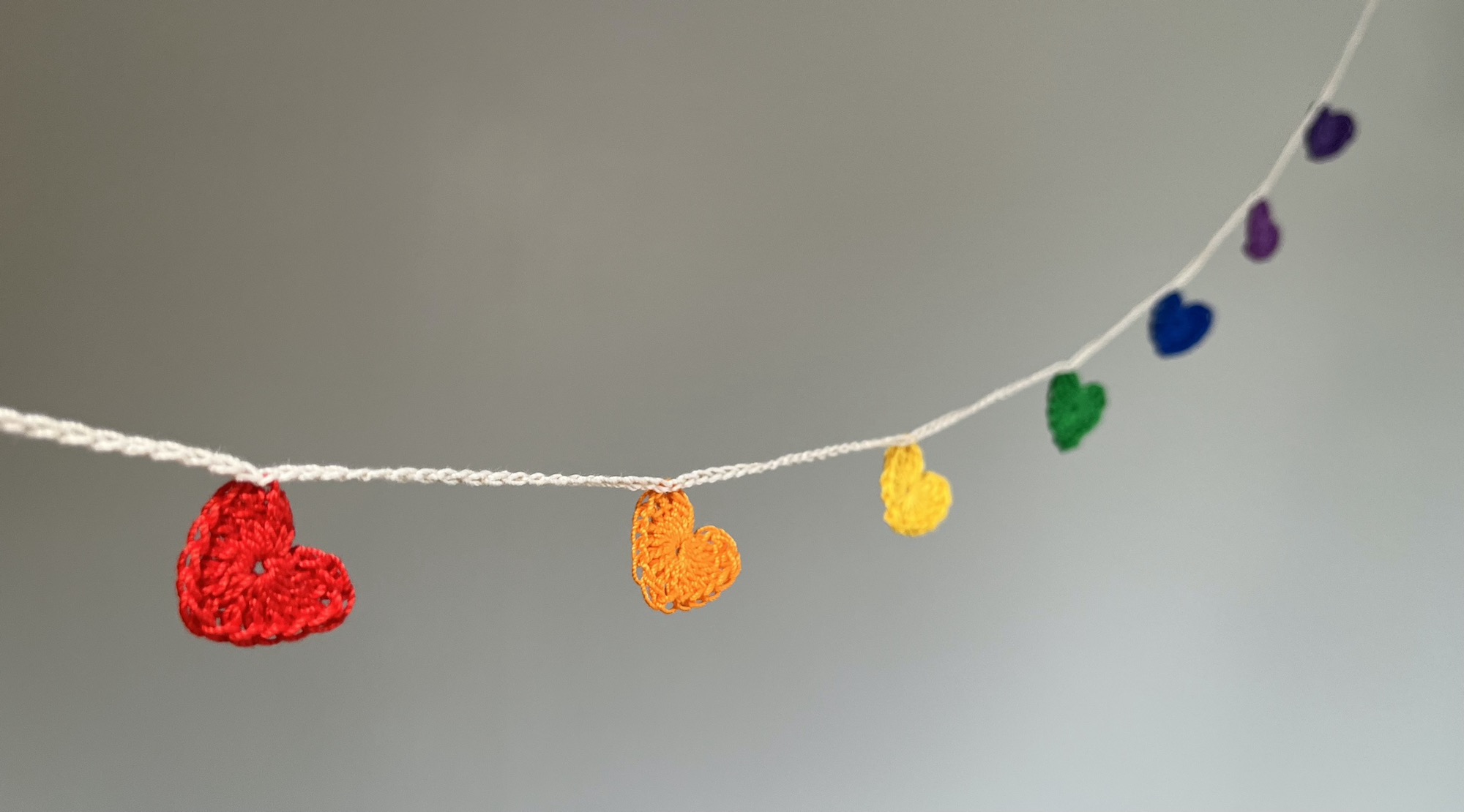 Mini Tiny Hearts Garland.