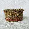 Jute and cotton basket of facial rounds. - Image 4