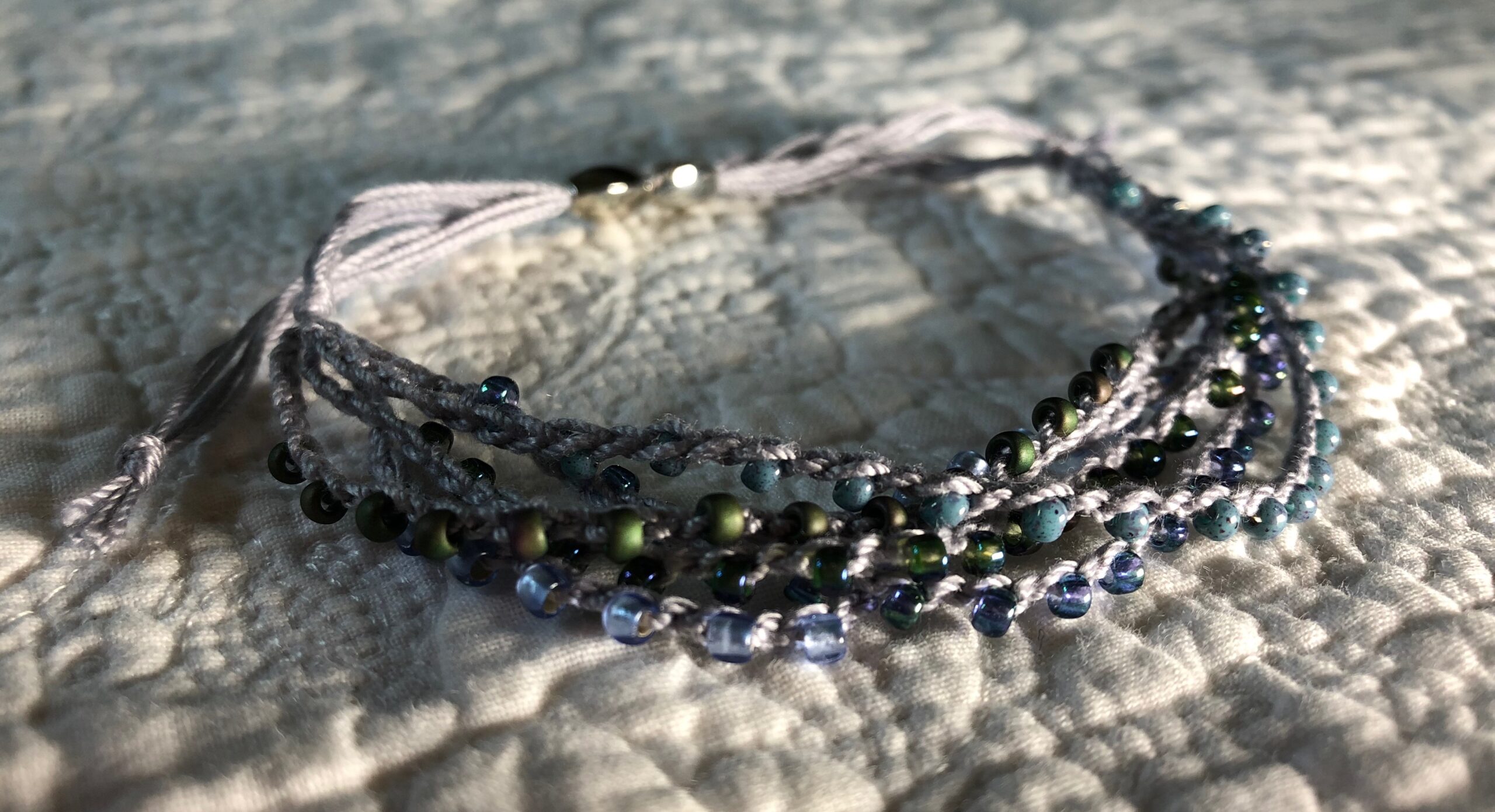 Stormy seas bracelet.